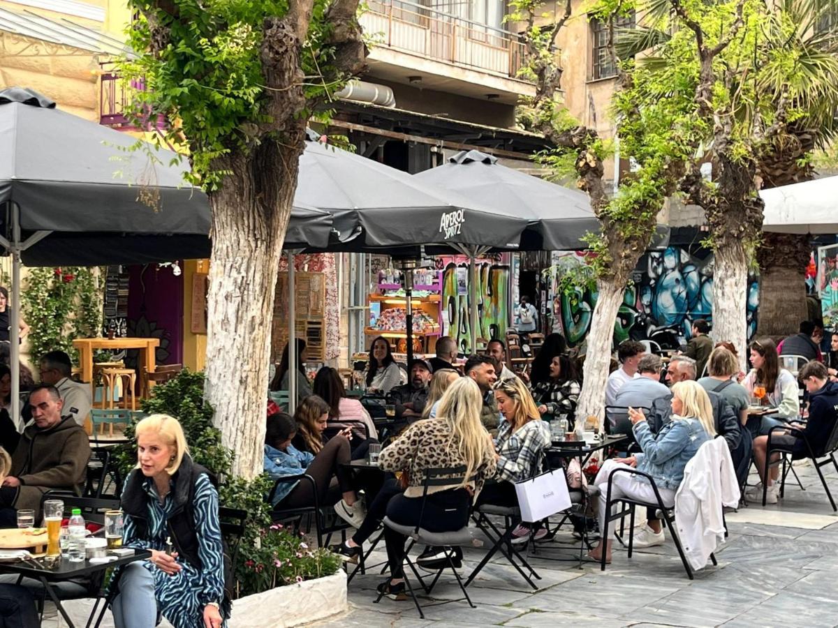 Aris Neos Kosmos Apartment Athens Ngoại thất bức ảnh